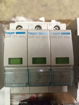 Jističe vypínače kontrolky stykače svodič - 9