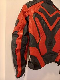 Kožená bunda na motorku Brixton vč. chráničů vel. S - 9