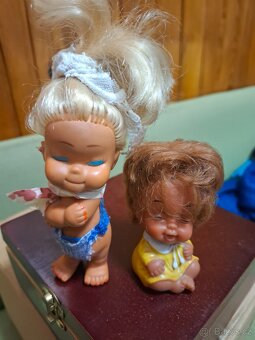 Retro gumové panenky 3ks - 9