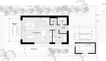 Stavební pozemek s projektem - Hukovice - 9