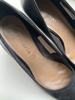 černé kožené lodičky zn. Tamaris - vel. 38 - 9