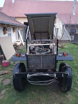 Traktor domácí výroby 4x4 - 9