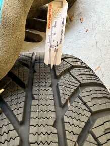 Alu sada Audi Vw 5x112 + zimni 215/60/17 - 9