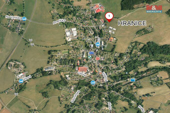 Prodej pozemku k bydlení, 3736 m², Hranice - 9