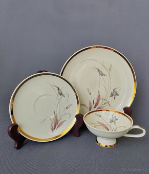 Elegantní bavorský porcelánový čajový set od Alka (Bavaria) - 9