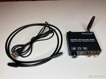 PROZOR 192kHz digitálně-analogový Bluetooth audio převodník - 9