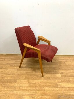 Retro křeslo 60. léta Brusel — - 9