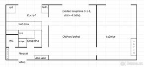 Částečně zařízený byt 2+1 (60 m2) - Praha 10 Vršovice - 9