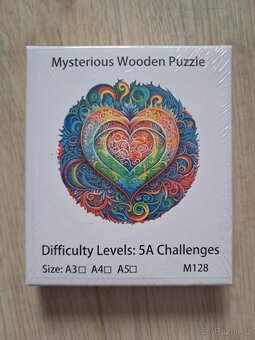 Dřevěné puzzle - 9