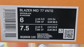 Nike blazer mid '77 vntg 38,5eu - 9