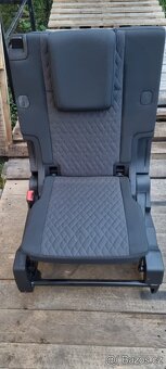 Zadní sedačky třetí řada zánovní VW Caddy r.v. 2022 - 2023 - 9