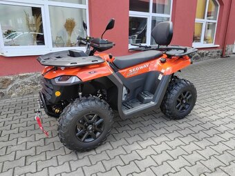 Čtyřkolka Segway AT5 L T3b, oranžová/černá - 9