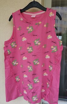 sada bavlněných triček 7 ks vel. 158/164 + dárek tílko - 9