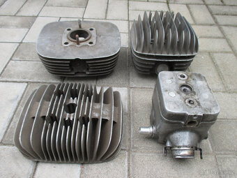 ND na závodní motor čz 511 516 válec hlava víko vodní pumpa - 9