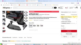 Kryty rukou, páček, chrániče, defloktory Honda nc 750 x - 9