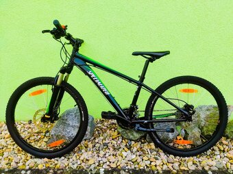Značkové dětské kolo Specialized 24" (černá/zelená) - 9