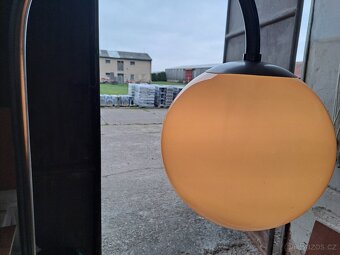 chromovaná stojanová lampa J. HALABALA - 9