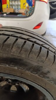 Sada alu kol 17" s letními pneumatikami 235/55 ZR17 (5×108) - 9