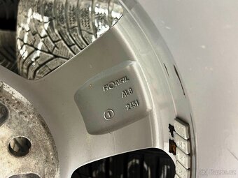 Originál kola VW 5x120 R16, pneu 215/65 R16 98H DOT2618 - 9