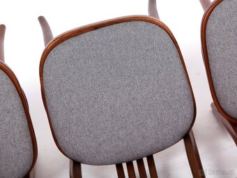 Vysoké jídelní židle TON, 100 % stav. - 9