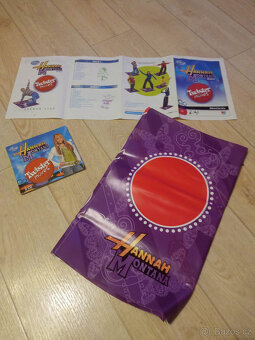 Hannah Montana taštička thermo + povlak + hra Twister - 9