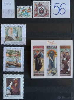 ČR – známky, aršíky, kupony, sešitky … nepoužité za NOMINÁL - 9