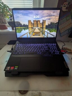 Lenovo IdeaPad Gaming 3 15ACH6 + ventilátor + 1T SSD - 9