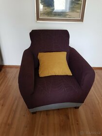 Potah na sedací soupravu - bórdo / ORLOVÁ - 9