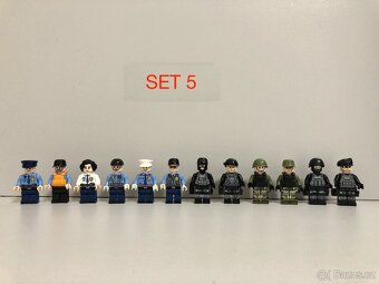 Rôzne sety vojakov (8ks) 2 + doplnky - typ lego - 9