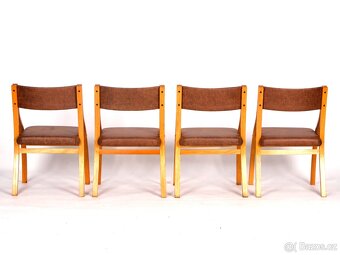 6x designové retro židle, návrh L.Volák, TOP stav. - 9
