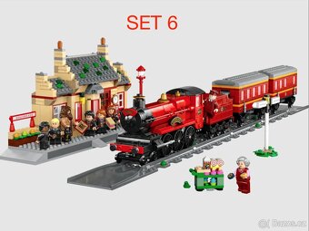 Harry Potter stavebnice 2 + figúrky - typ lego - nové - 9