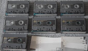 SONY HF-S 90min typ I + SONY UX-S 90min TYP II/CrO2, 7ks - 9