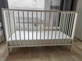 Detska postylka Ikea se zabranou + prislusenstvi - 9