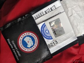 Peřová bunda Canada Goose XL - 9