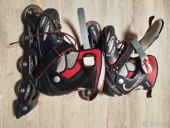 Kolečkové brusle dětské 32-35 - 9