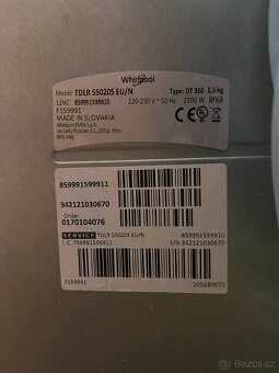 Pračka Whirlpool TDLR 55020S EU/N - 9