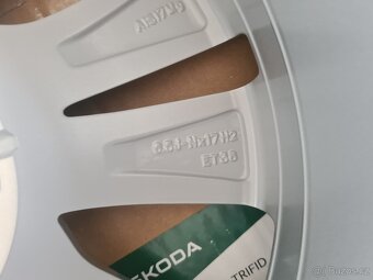 NOVÉ Alu TRIFID 6,5J x 17" ET 38 Kodiaq Karoq atd - 9