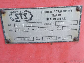 Sběrací vůz SP3 121, horal, málo používaný - 9