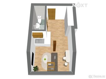 Prodej byt 1+kk, 22㎡ - 9