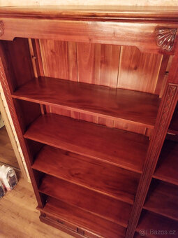 Dvojitý anglický regál knihovna. - 9