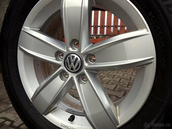 ZÁNOVNÍ ZIMNÍ ORIGINÁL VW 16" 5x112 pneu 205/60R16 - 9