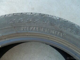 255/45 r19 100v 2ks letní 6mm - 9