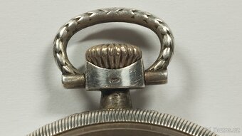 Stříbrné velmi staré kapesni hodinky DANUBIA - 9