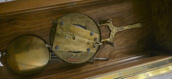 Staré ast deco nástěnné hodiny - 9