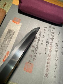 Japonský Starožitný Samurajský meč Tanto Kunisada - 9