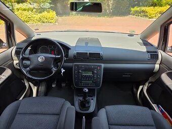 Sharan 1.9TDI 85kW,1.maj.serviska,tažné,188tis.km,2009 - 9