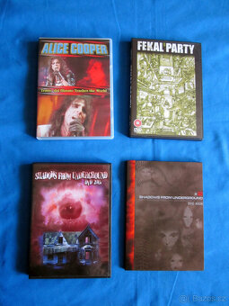 CD DVD rock metal cz-en, stojan na cd - 9