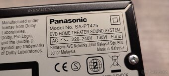 Domácí kino Panasonic SA-PT475 - 9