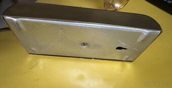 starožitná mosazná funkční lampička-více v inzerátu - 9