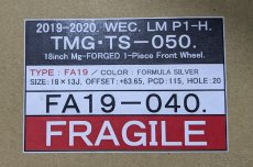 1x originál disk Toyota TS050 Hybrid LMP1 - 9
